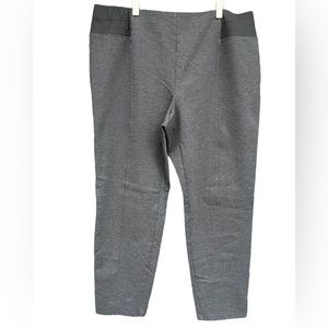 Style and CO Women's 18W Gray Jegging Legging Dress Pants